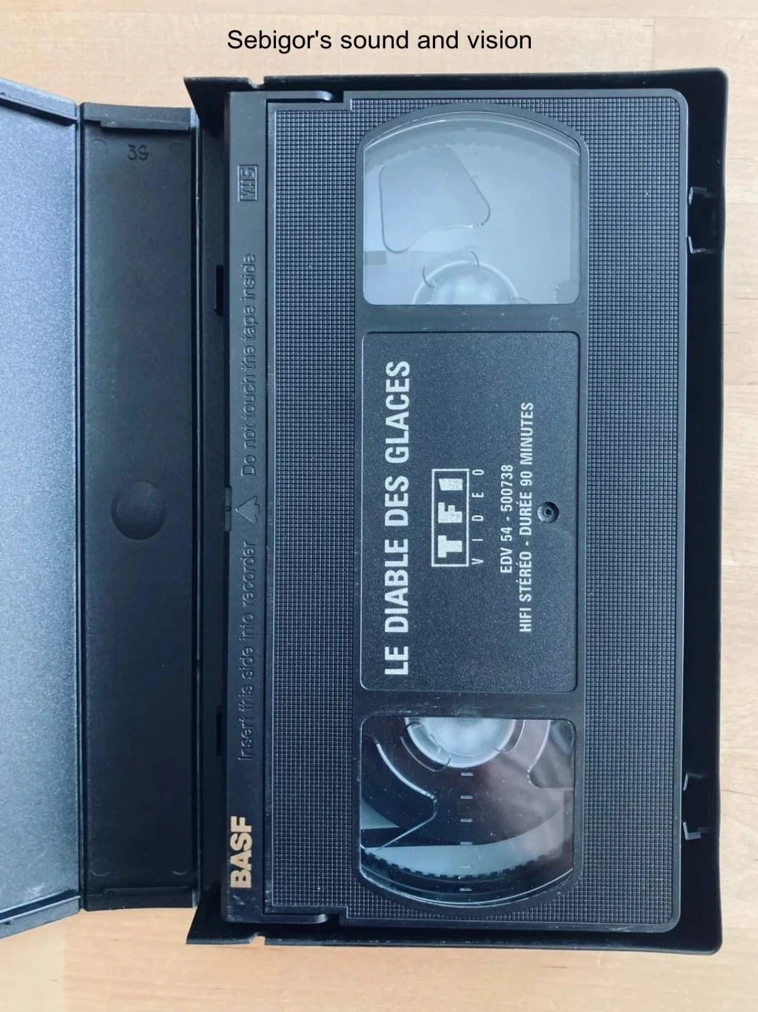 Cassete VHS O Diabo no Gelo Stephen King: – photo 2
